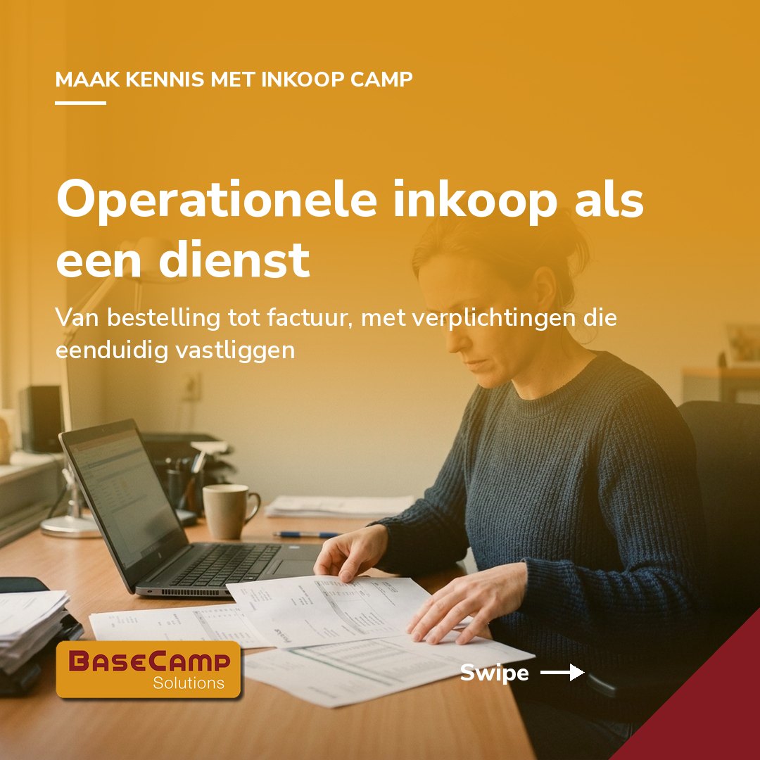 Inkoop Camp, slide 1 van 8